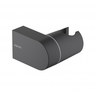 Держатель для душа AQUATEK AQ2406MB матовый чёрный