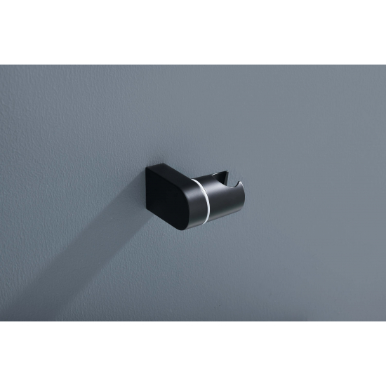 Держатель для душа AQUATEK AQ2406MB матовый чёрный