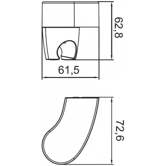 Держатель для душа IDDIS Optima Home 040CP00I53 хром
