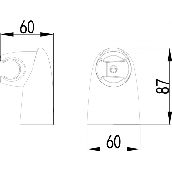 Держатель для душа LEMARK LM8012C