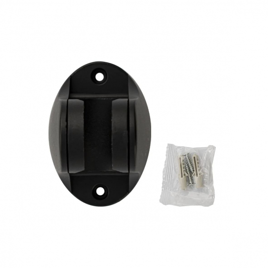 Держатель для душа САНАКС 1020 поворотный, чёрный