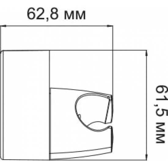 Держатель для душа WASSERKRAFT A014