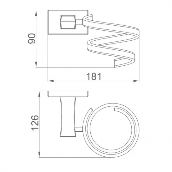 Держатель для фена GAPPO G0728