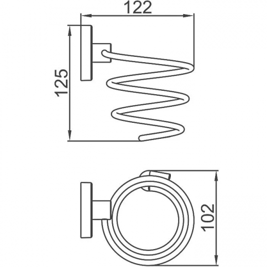 Держатель для фена LEDEME L71730
