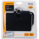 Держатель туалетной бумаги FIXSEN Comfort Black FX-86010 с крышкой, черный