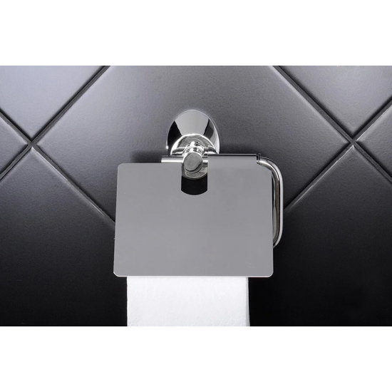 Держатель туалетной бумаги FIXSEN Europa FX-21810 с крышкой