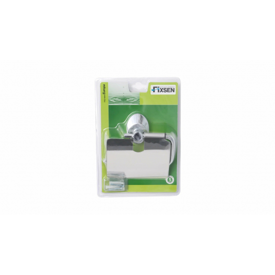 Держатель туалетной бумаги FIXSEN Europa FX-21810 с крышкой