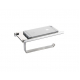 Держатель туалетной бумаги FIXSEN Hotel FX-31011 с полкой для телефона