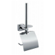 Держатель туалетной бумаги FIXSEN Kvadro FX-61310E с деражателем для запасного рулона