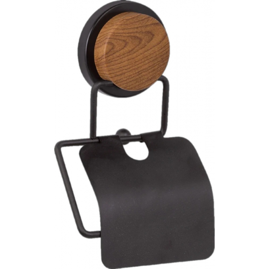 Держатель туалетной бумаги FIXSEN Magic Wood FX-46010 с крышкой
