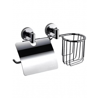 Держатель туалетной бумаги FRAP F1703-1 с держателем освежителя воздуха