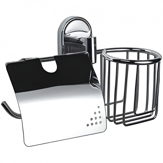 Держатель туалетной бумаги FRAP F1903-1 с держателем освежителя воздуха