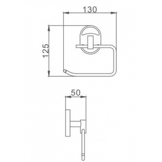 Держатель туалетной бумаги FRAP F1903-3 