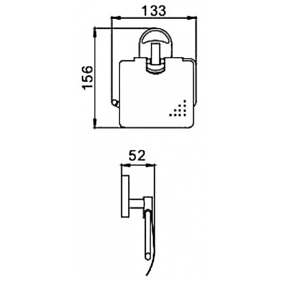 Держатель туалетной бумаги FRAP F1903