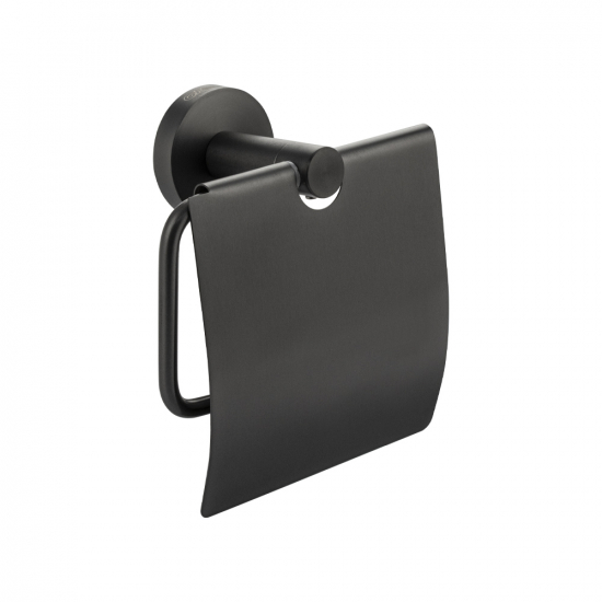 Держатель туалетной бумаги GFmark 78003 с экраном графит