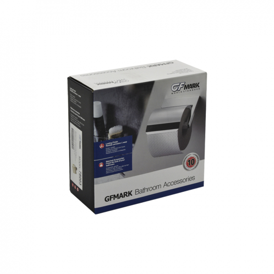 Держатель туалетной бумаги GFmark 78003 с экраном графит