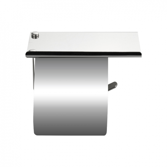 Держатель туалетной бумаги GFmark GF-79906 с полочкой