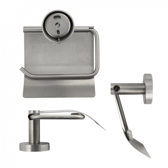 Держатель туалетной бумаги GFmark GF-80003 нержавеющая сталь