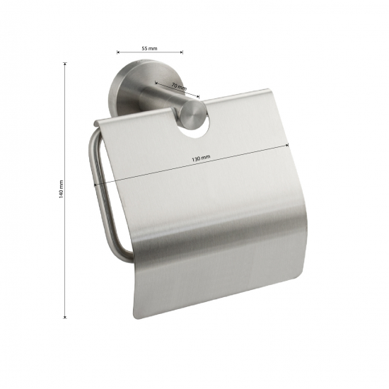 Держатель туалетной бумаги GFmark GF-80003 нержавеющая сталь