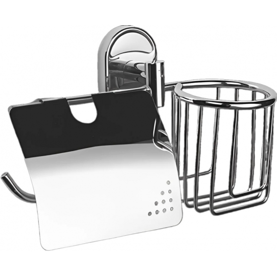 Держатель туалетной бумаги HAIBA HB1903-1 с держателем освежителя воздуха