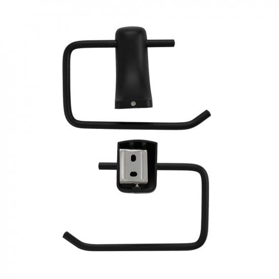 Держатель туалетной бумаги TITAN 76002 чёрный