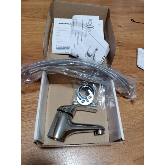 Смеситель для раковины ROSSINKA Y35-11 хром