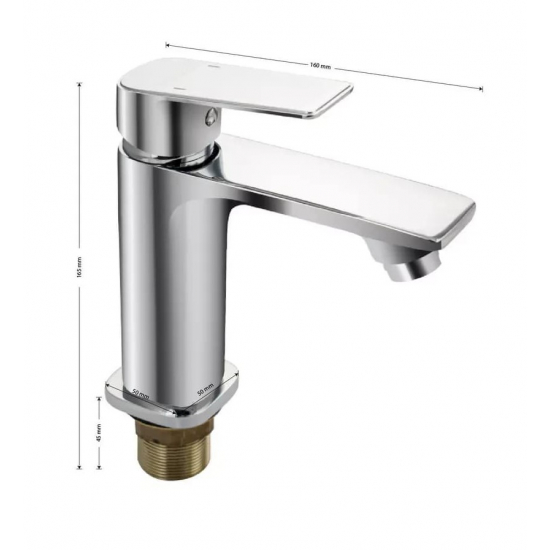 Смеситель для раковины MAGNUS 8400 хром Смеситель для раковины MAGNUS 8400 хром