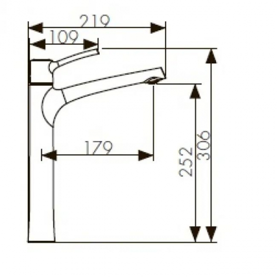 Смеситель для раковины KAISER Stick 49133