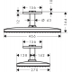 Верхний душ HANSGROHE Rainmaker Select 460 24002400 белый - хром