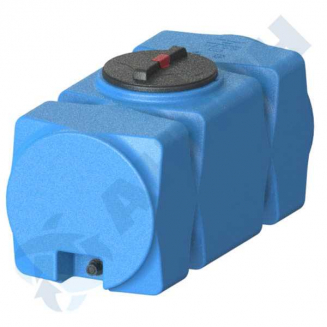 Ёмкость AНИОН Т250ГФК2З объем 250 литров с дыхательным клапаном и сливом синяя