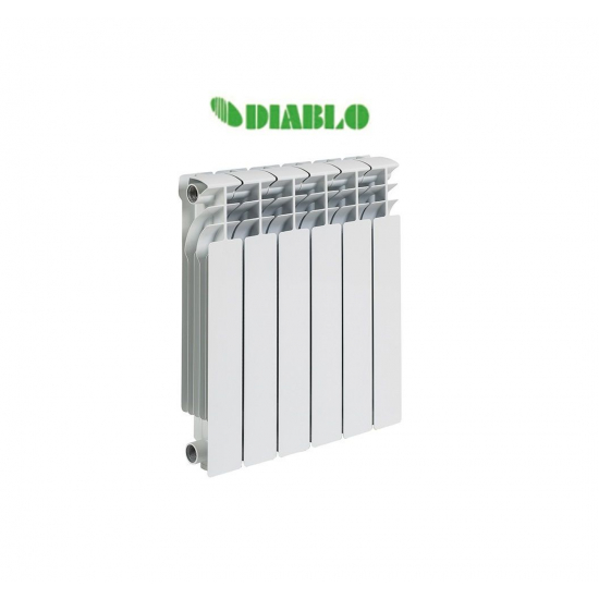 Радиатор алюминиевый DIABLO 500/100  6 секций