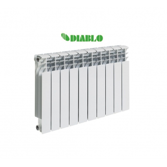 Радиатор алюминиевый DIABLO 500/100 10 секций