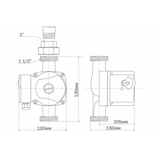 Циркуляционный насос AQUARIO AC 254-130