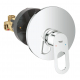 Встраиваемый смеситель для душа и ванны GROHE BauLoop 29080000 С ВНУТРЕННЕЙ ЧАСТЬЮ, хром/белый