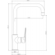 Смеситель для кухни ROSSINKA RS46-23