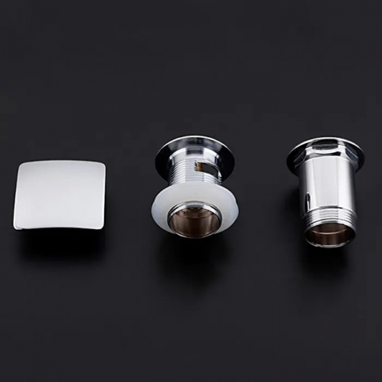 Донный клапан FRAP F60-2 с квадратной крышкой