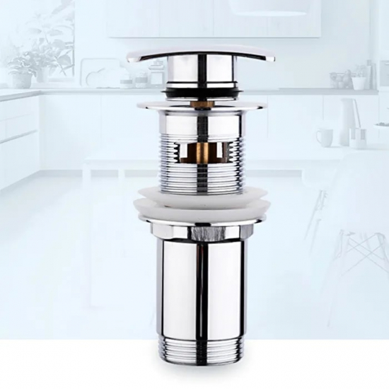 Донный клапан FRAP F60-2 с квадратной крышкой