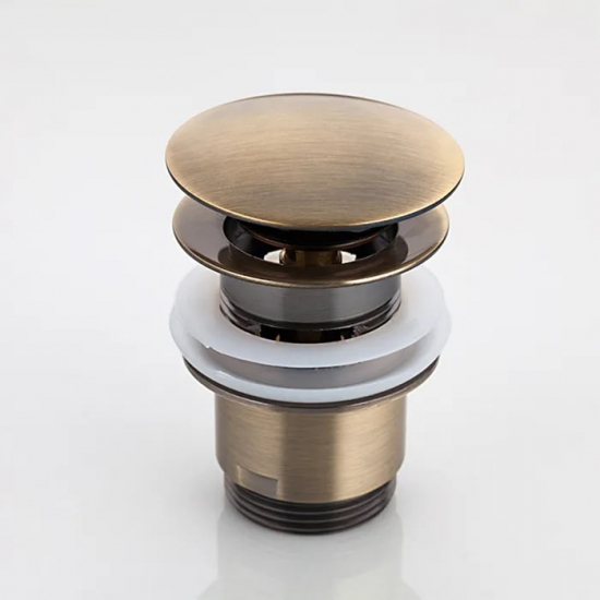 Донный клапан FRAP F60-4 бронза