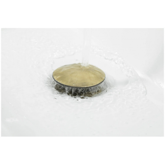 Донный клапан FRAP F62-4 бронза