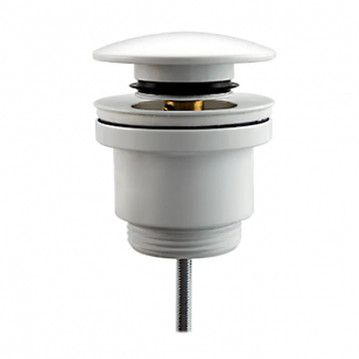 Донный клапан FRAP F62-6 белый