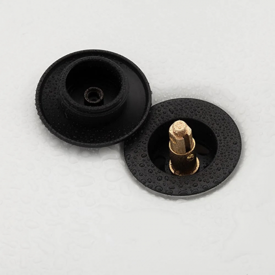 Донный клапан FRAP F62-7 чёрный