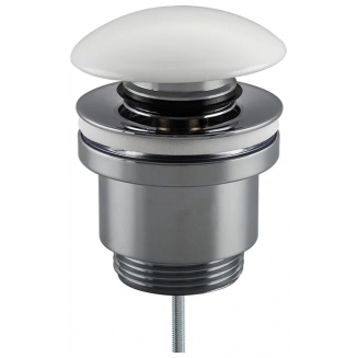 Донный клапан FRAP F62-8 крышка белая