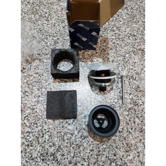 Донный клапан LEMARK LM8500BL чёрный