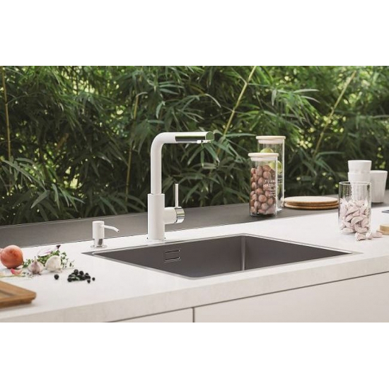 Дозатор для кухонной мойки ALVEUS Callas 1129074 белый