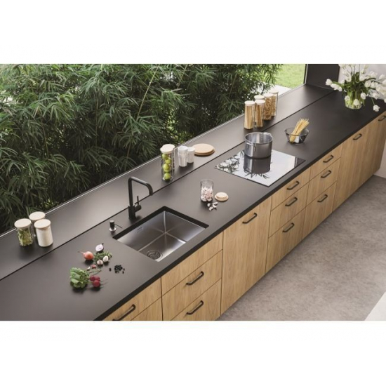 Дозатор для кухонной мойки ALVEUS Callas 1129076 черный