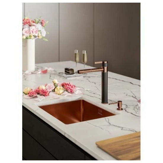 Дозатор для кухонной мойки ALVEUS Plum 1129082 медь