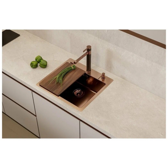 Дозатор для кухонной мойки ALVEUS Plum 1129082 медь