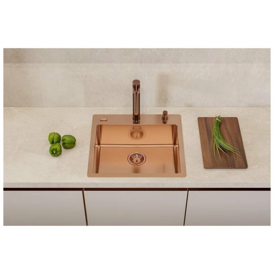 Дозатор для кухонной мойки ALVEUS Plum 1129082 медь