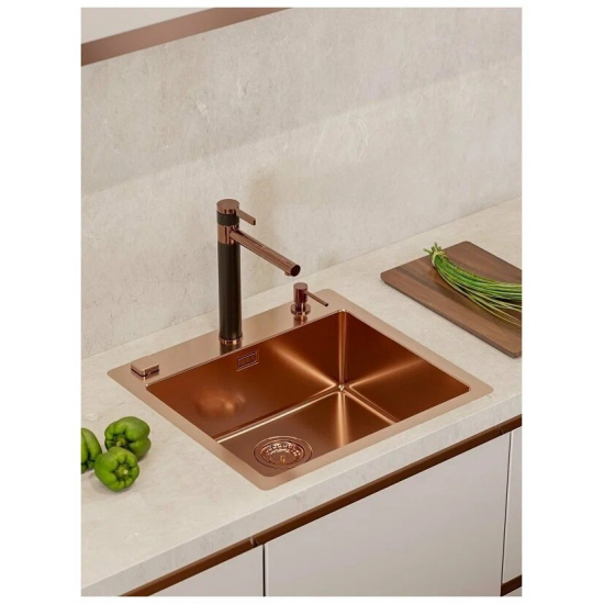 Дозатор для кухонной мойки ALVEUS Plum 1129082 медь