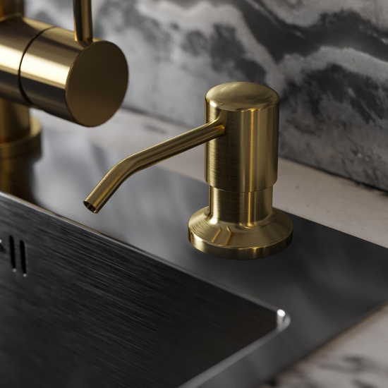 Дозатор для кухонной мойки DOMACI Равенна 401 золото